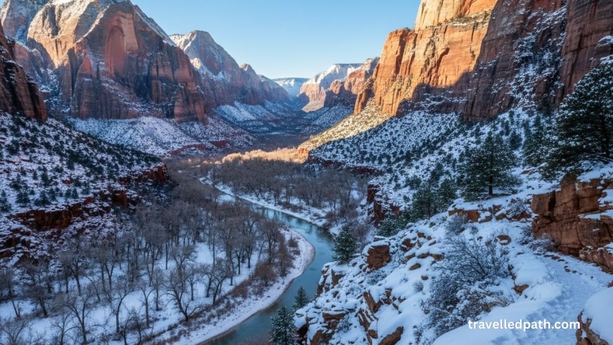 Zion National Park in Winter Best National Parks To Visit in Winter